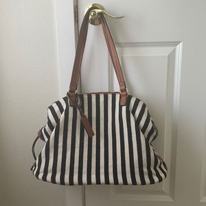Beautiful large sole/society beach bag!